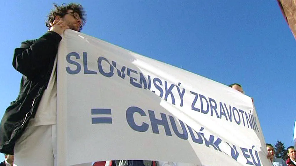 Protest slovenských lékařů