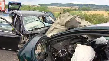 Tragická dopravní nehoda u Olbramovic