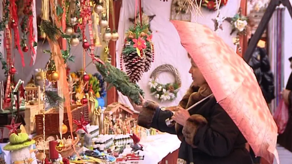 Vánoční trh v Plzni