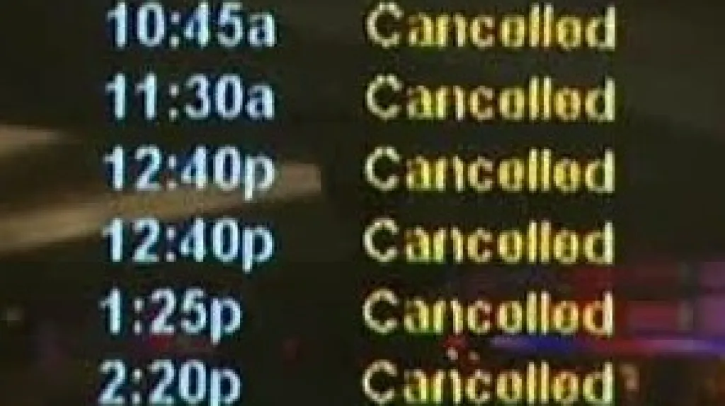 Zrušené lety American Air