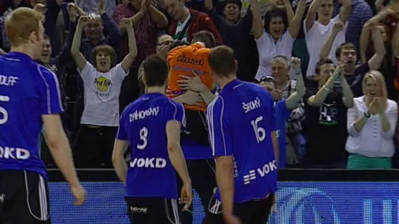 Sestřih čtvrtého finále volejbalistů Ostrava - Č. Budějovice
