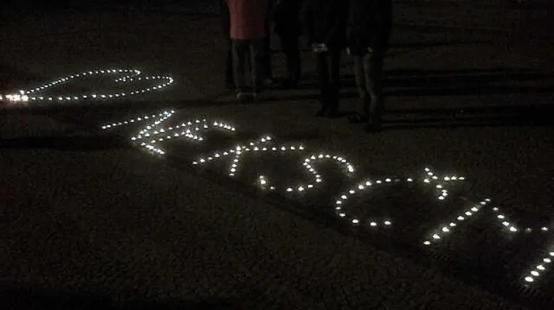 Proti komunistům protestovali i v Olomouci