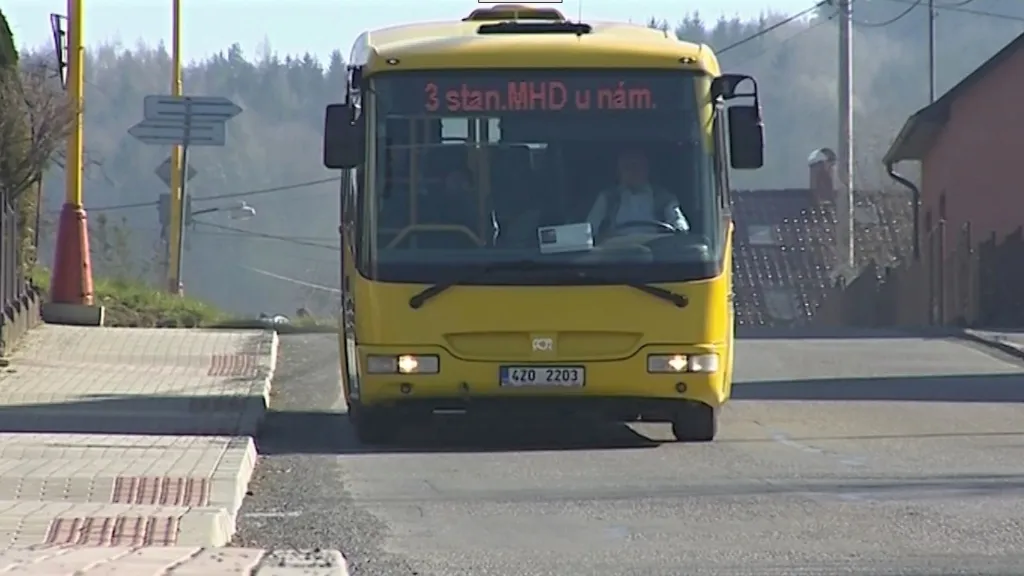 Autobus MHD ve Valašském Meziříčí