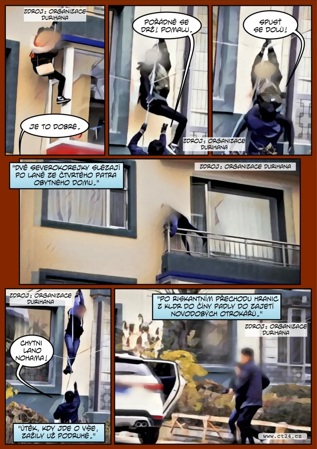 Komiks: Osudy žen z KLDR v Číně