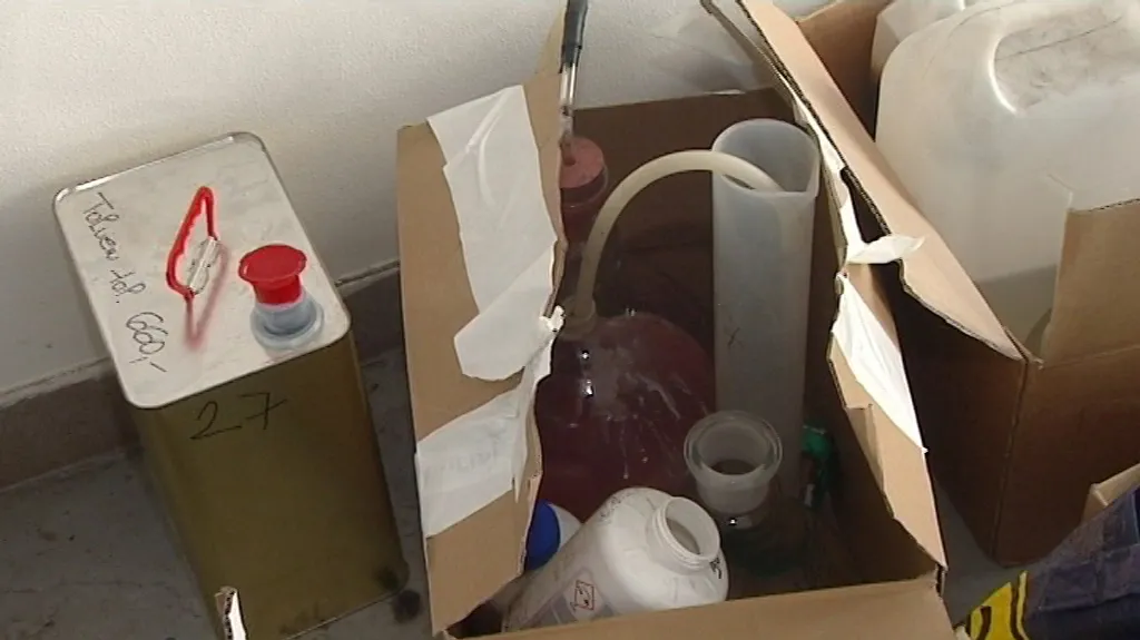 Zajištěná varna pervitinu