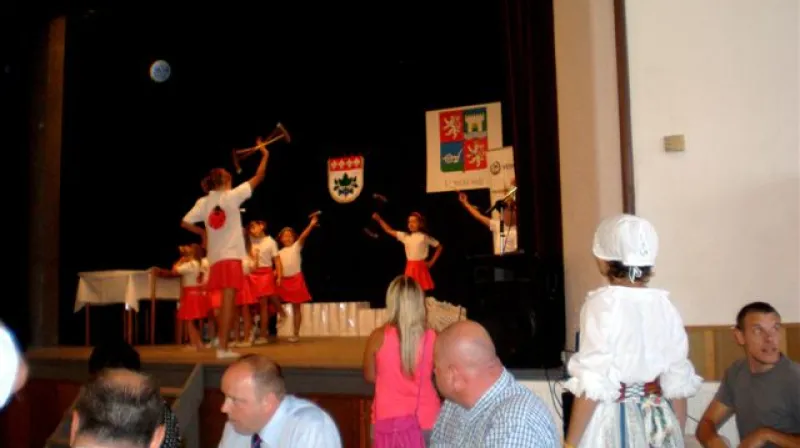 Z vyhlášení výsledků Vesnice roku v Košticích