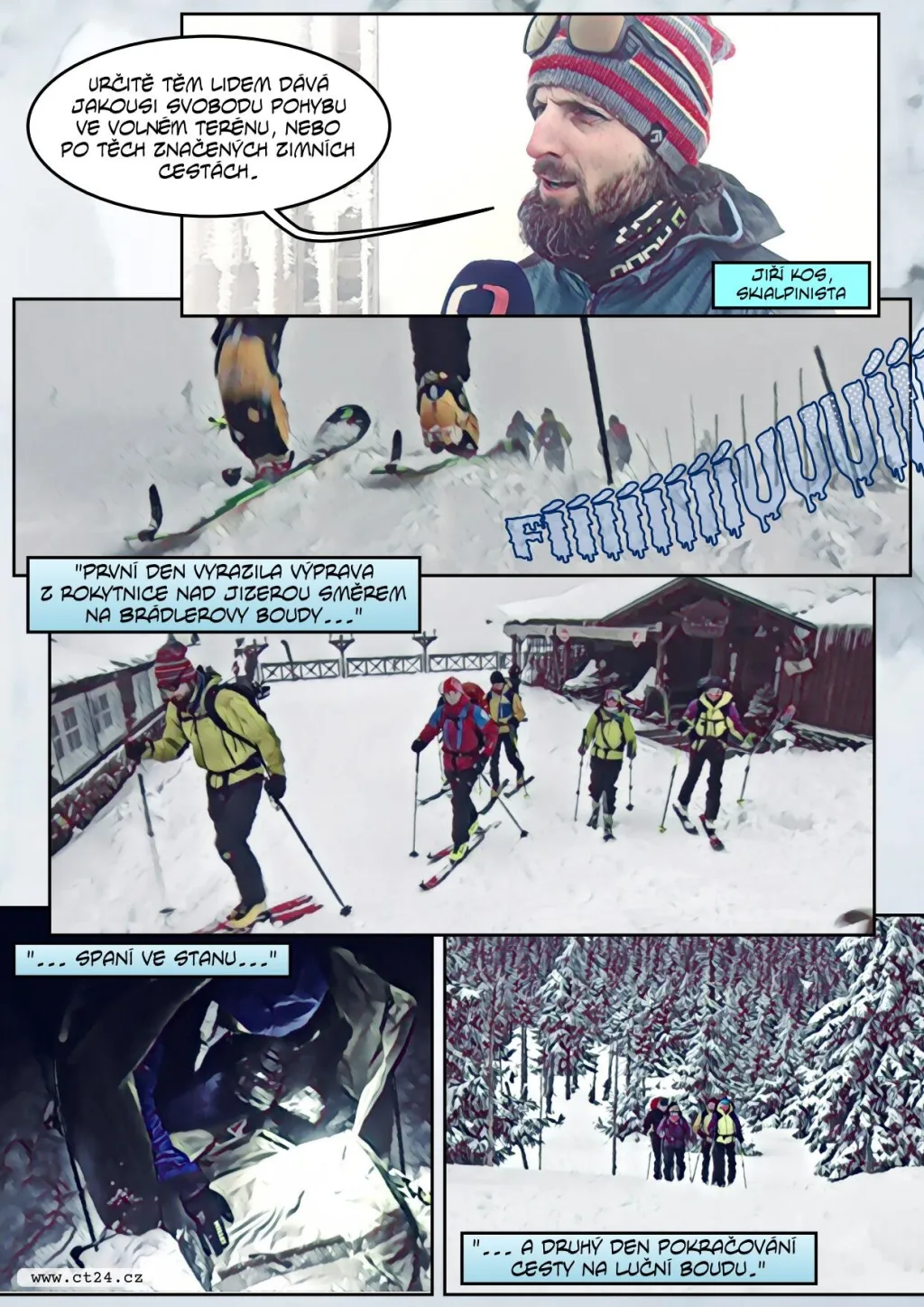 Skialpinismus je stále oblíbenějším