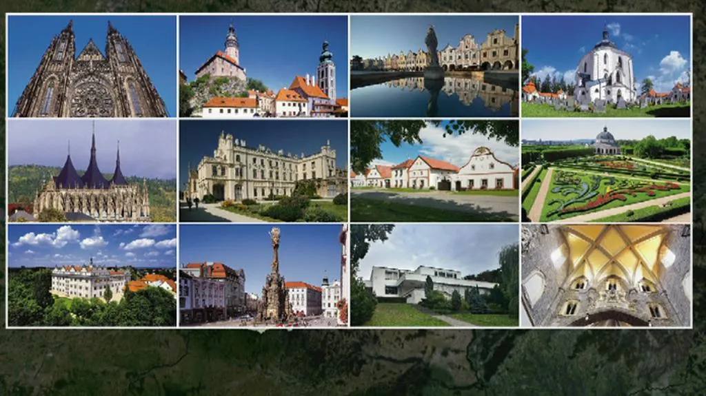 České památky pod UNESCO