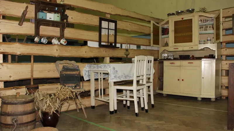 Replika staré světnice v Teplýšovicích