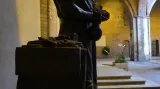 Socha houslaře v Cremoně