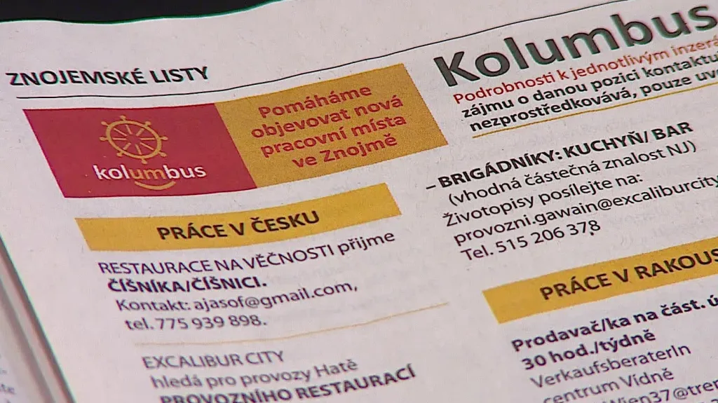 Projekt Kolumbus pomáhá snižovat nezaměstnanost