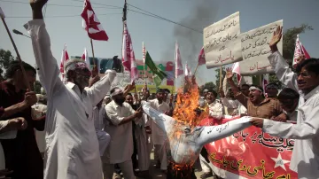 Protesty proti filmu v Pákistánu