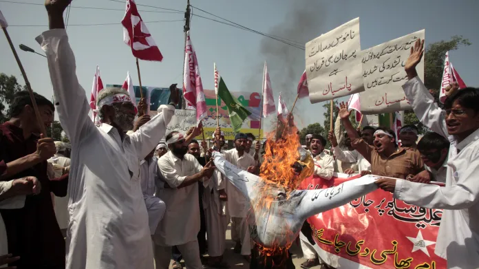 Protesty proti filmu v Pákistánu
