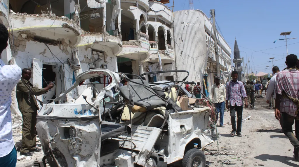Útok na hotel v Mogadišu