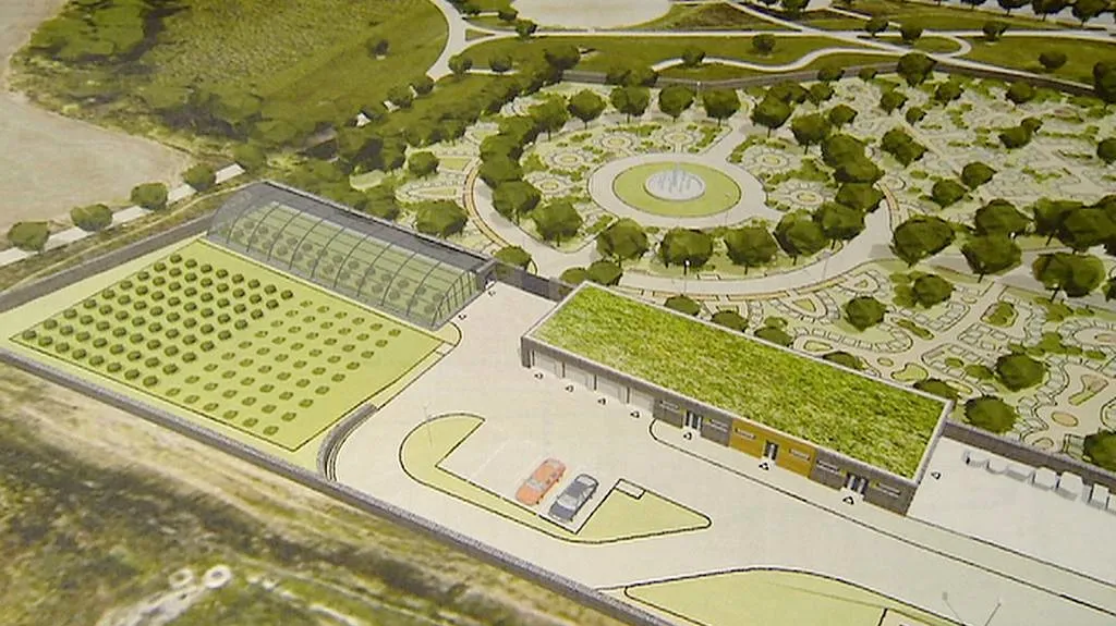 Plány zvířecího hřbitova a krematoria