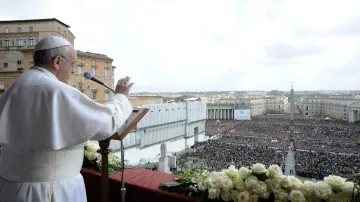 Papež udělil požehnání Urbi et Orbi