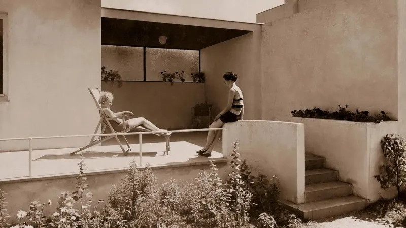 Wroclaw, WuWA, dum č. 35, zahradní fasáda, 1929