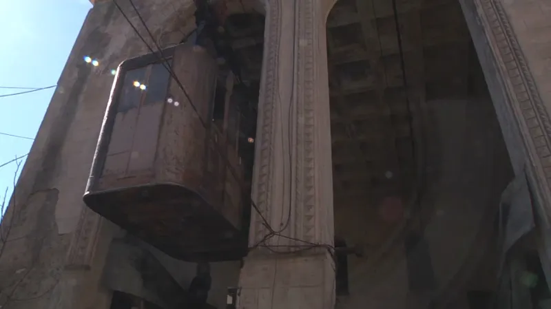 Lanovka v gruzínské Čiatuře