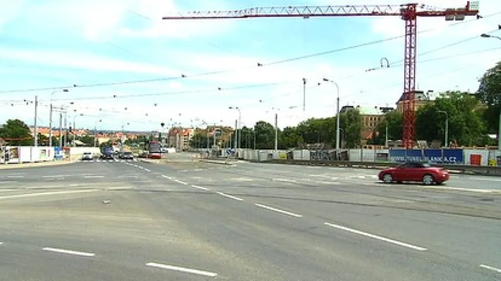 Křižovatka Prašný most