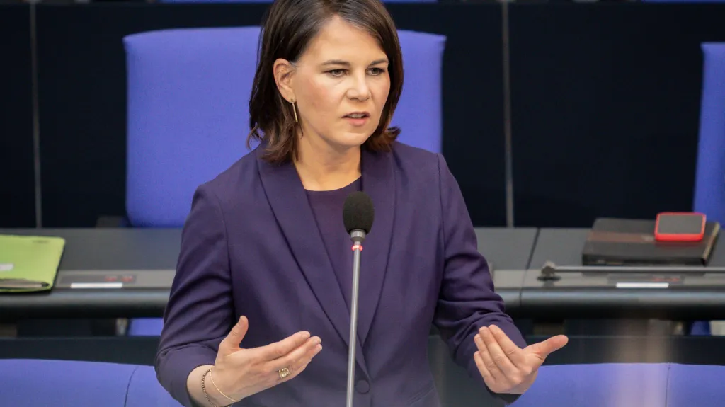 Německá ministryně zahraničí Annalena Baerbocková