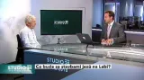 Miroslav Šefara a Ladislav Satrapa k jezům na Labi