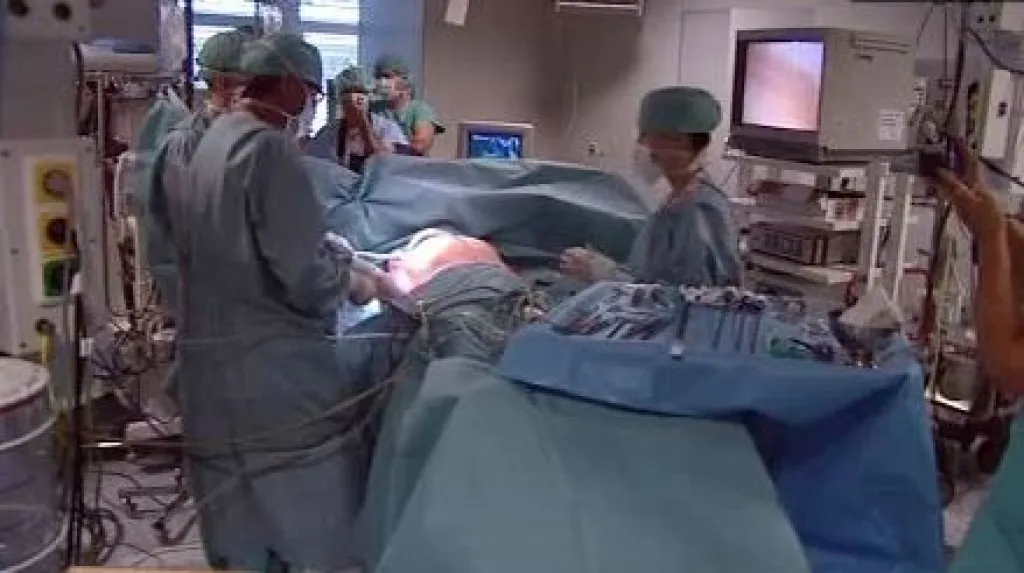 Lékaři při práci