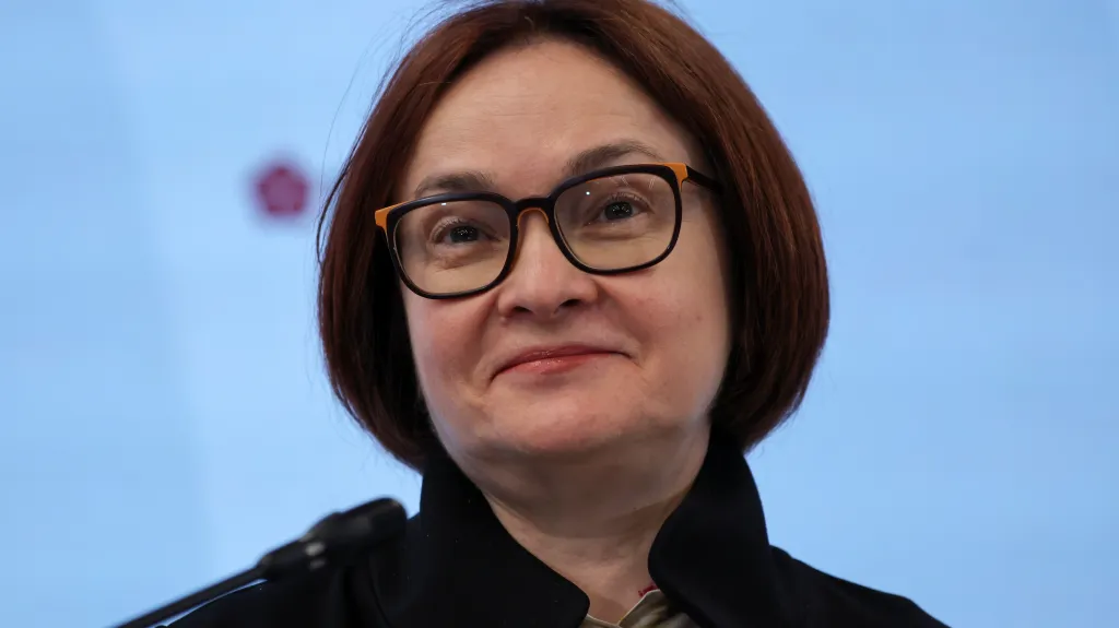 Šéfka ruské centrální banky Elvira Nabiullina