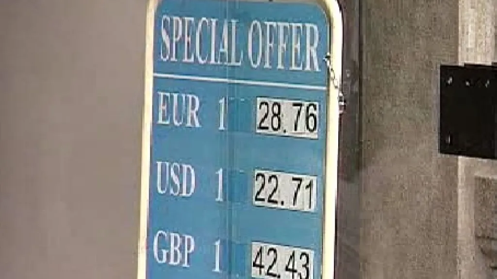 Směnné kurzy
