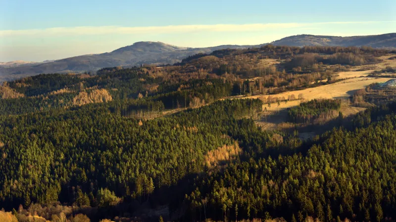 Vojenský újezd Hradiště - Doupovské hory