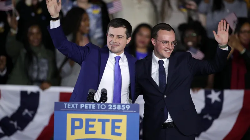 Pete Buttigieg s manželem