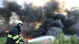 Požár v Tušimicích – 17. 6. 2010