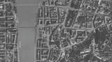 Dvě Prahy: Americké nálety v únoru 1945 znatelně zasáhly centrální oblast Prahy kolem Palackého mostu, Palackého náměstí, Karlova náměstí, ale i Vinohradské třídy. Jak vypadalo stejné místo v roce 1975