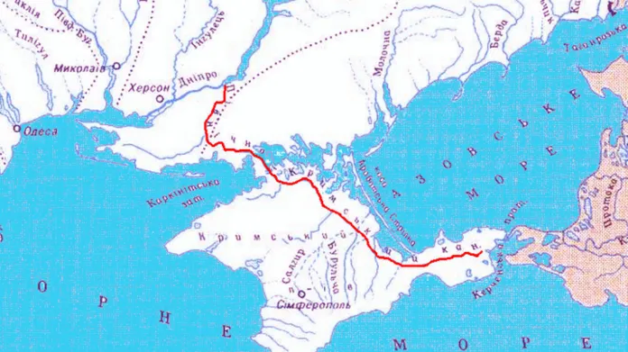 Trasa Severokrymského kanálu