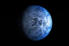 Modrá exoplaneta s příšerným počasím páchne po zkažených vejcích, zjistili vědci