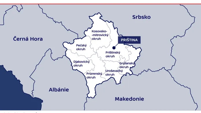 Administrativní dělení Kosova