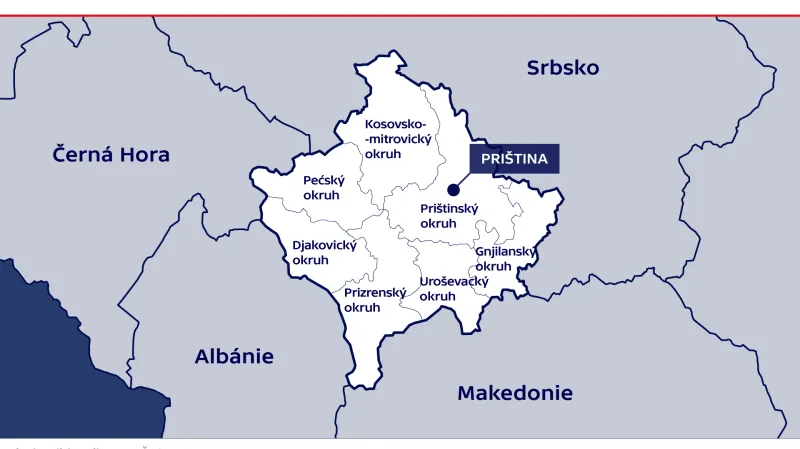 Administrativní dělení Kosova