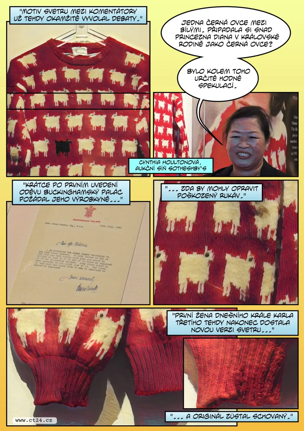 Svetr princezny Diany