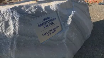 Základní kámen sanatoria Pálava