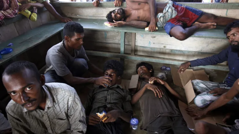 Asijští uprchlíci