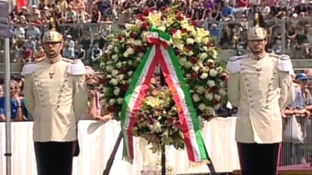 Pohřeb obětí nehody ve Viareggiu