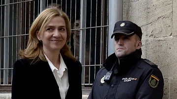 Španělská princezna Cristina míří k soudu