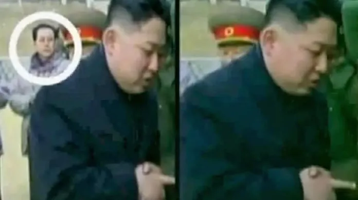 Kim Čong-un nechává odstranit Čang Song-tcheka ze společných snímků
