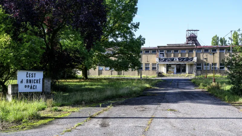 Areál bývalého hnědouhelného hlubinného dolu Centrum na Mostecku