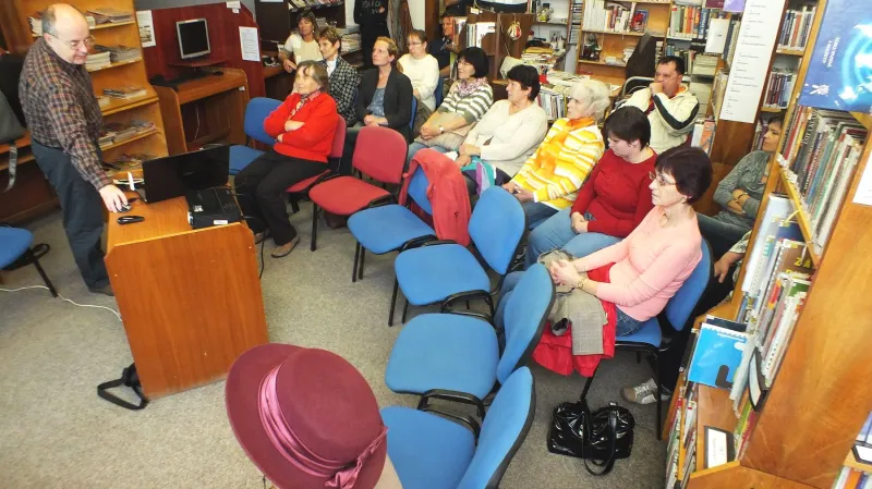 Beseda se Stanislavem Češkou v knihovně Boskovice