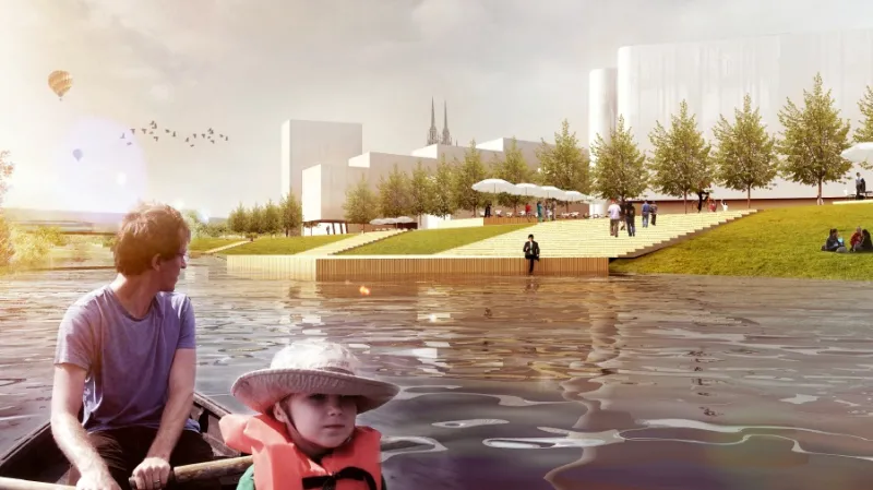 Takto by v budoucnu mohlo vypadat Jižní centrum v Brně