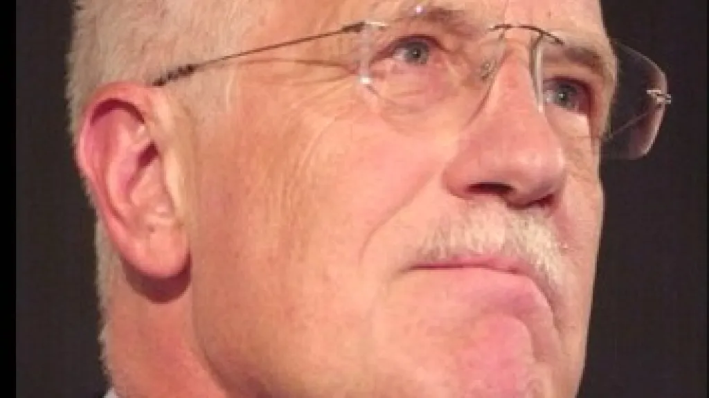 Český prezident Václav Klaus