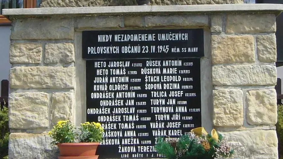 Památník tragédie v Prlově