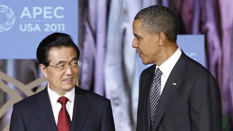 Chu Ťin-tchao a Barack Obama