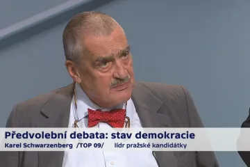 Zákon o financování kampaní neposiluje demokracii, míní Schwarzenberg i komunista Grospič