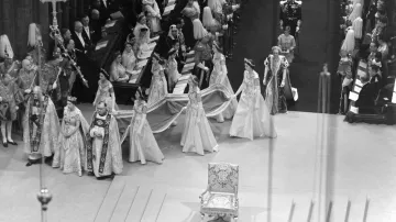 Korunovace Alžběty II. ve Westminsterském opatství